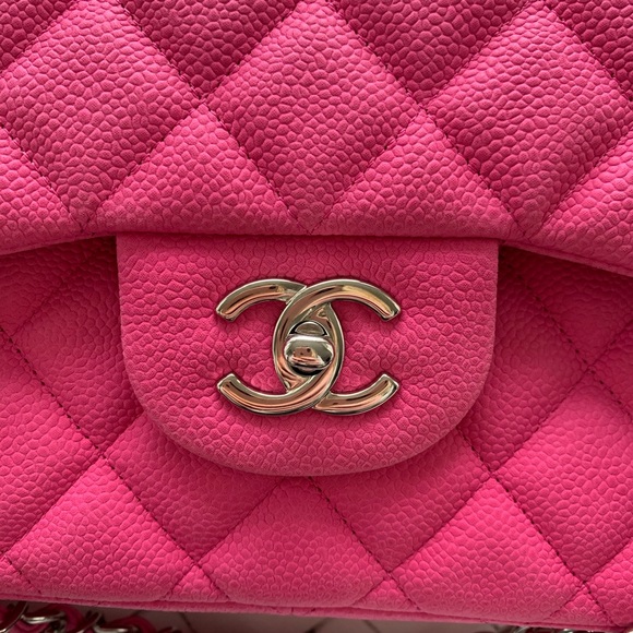 Chanel Pink Caviar Jumbo Double Flap and Wallet - Picture 2 of 8